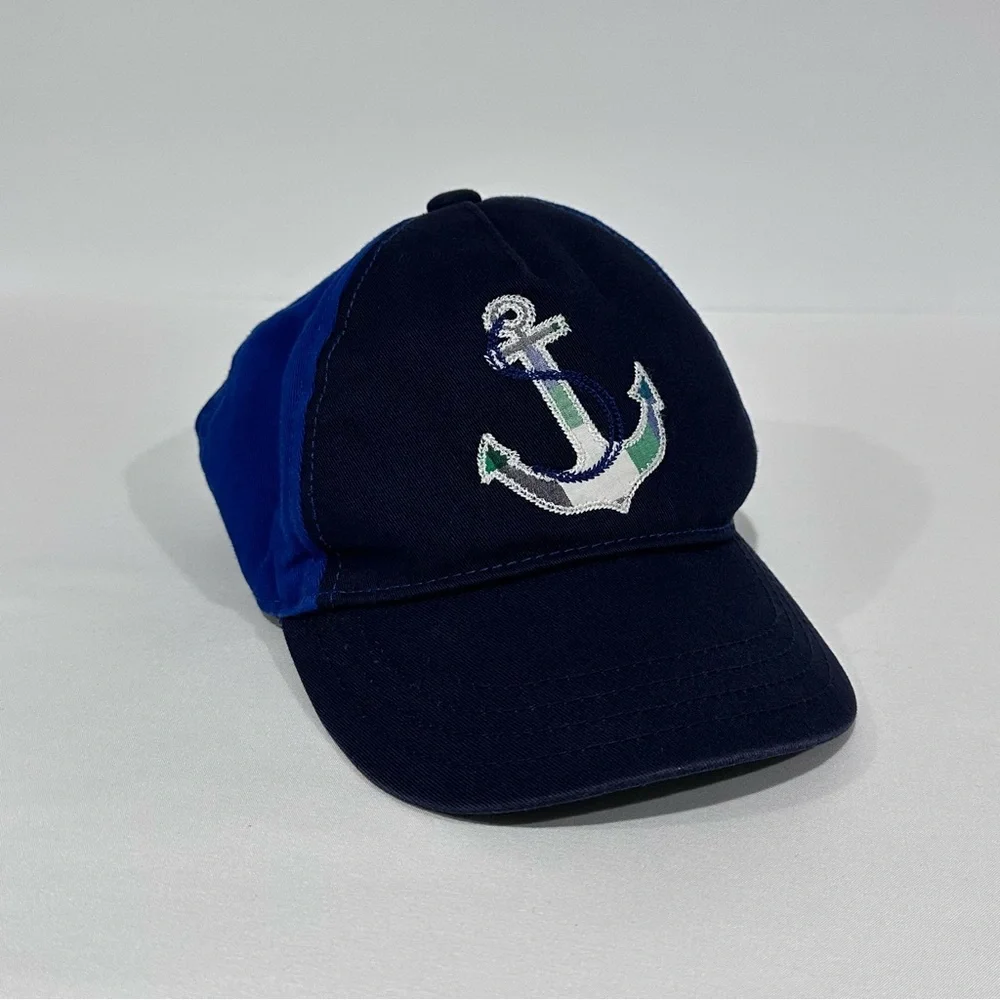 Gymboree Toddler Boys Nautical Anchor Baseball Hat